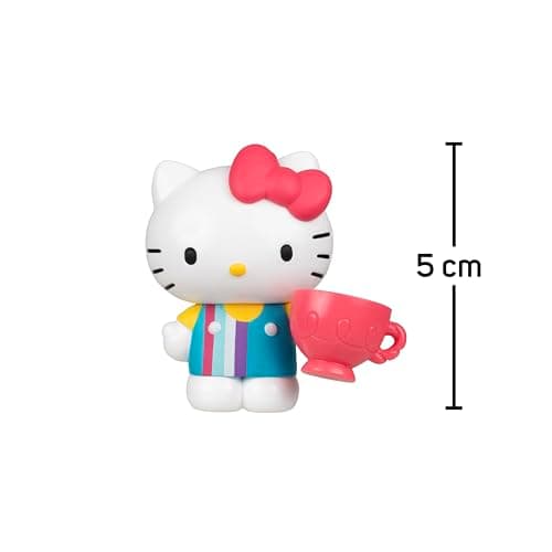 Hello Kitty - Pack of 6 Figures, Accompany Friends Adventures, Different Figures with Unique and Fun Accessories, for Children from 4 Years, Famous (HKT11000) B0DG8TH3QP
