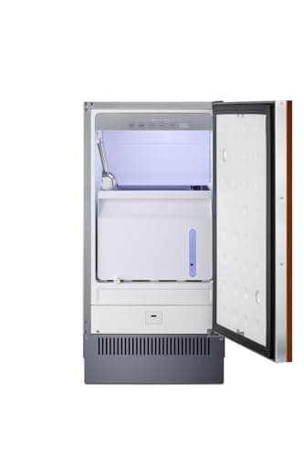 Summit 18" Clear Ice Maker, 60 lb. Production Capacity, Panel Ready*- BIM182IF (*Panels not Included)