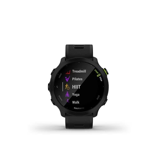 Garmin Forerunner 55, GPS Running Watch with Daily Suggested Workouts, Up to 2 Weeks of Battery Life, Black - 010-02562-00