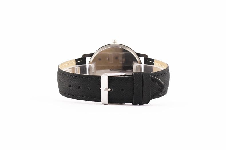 MINILUJIA Travel The World Watch Cool Unique Airplane Moving Flying World Map Watch with Black Jeans Color Watch Band Women Men Watch Small Wrist