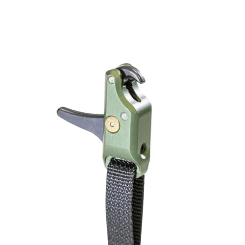 Stan SoleX Index Finger Archery Bowhunting Release - Buckle Wrist Strap Open Hook Trigger Aid with Single-Sear Design, Adjustable Length, Travel & Tension