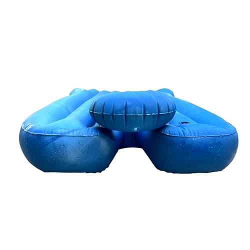 Inflatable Face Down Pool Float for Laying on Stomach, Oversized