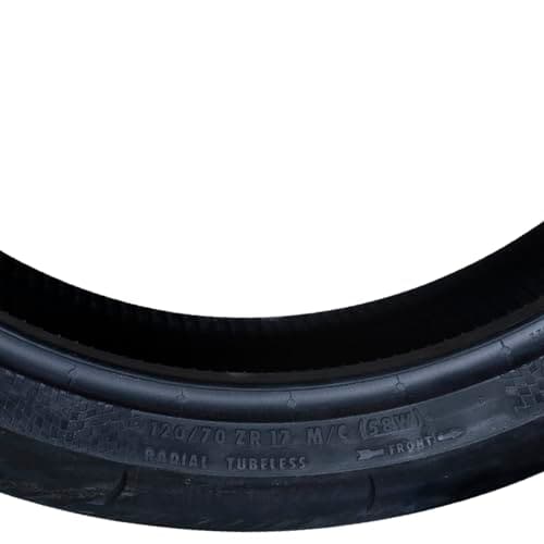 Continental ContiSportAttack 120/70ZR17 Front Motorcycle Tire - High Performance Sport Touring Radial Tire for Street Bikes 120/70-17