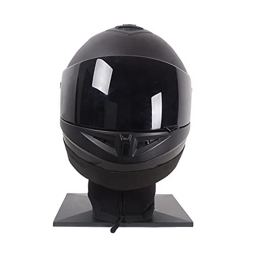 MOTO4U Motorcycle Helmet Skirt Wrap-Around Helmet Bib Wind & Rain Bib Helmet Warm Bib Detachable Long Type
