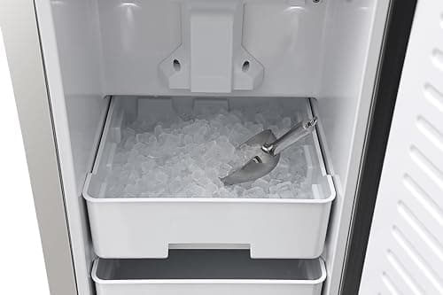 KoolMore 15 in. Built-in Residential Pearl Ice Nugget Maker, 66lb /Day with Drain Pump in Stainless-Steel, ETL Listed (KM-BIM66-NSS)