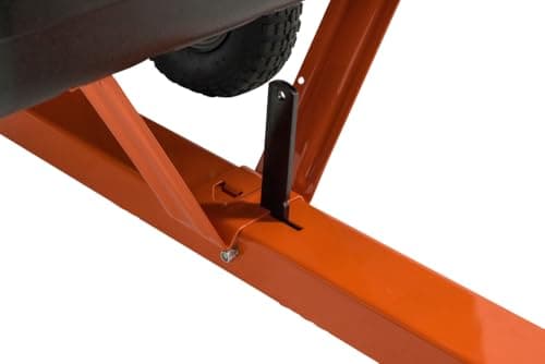 Agri-Fab 45-0630 Large Capacity 29 CU FT Soft Top Mow-N-Vac, Tow Behind Lawn Vacuum, Leaf Vacuum, Gas Powered, Easy Single Lever Dumping