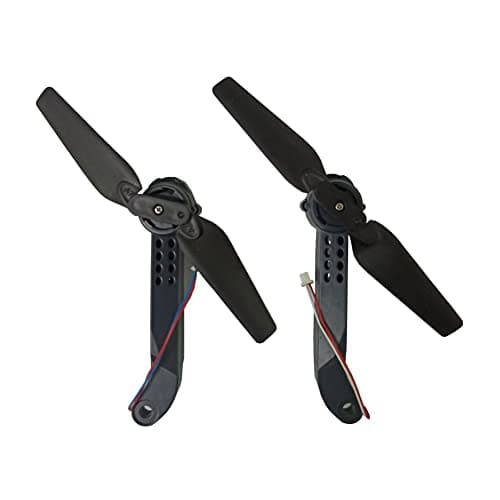 RC Quadcopter Spare Parts Axis Drone Arms with Propellers FPV Racing Drone Arms Comaptible with E58/L800/JY019/S168 RC Hobby, 4pcs Included