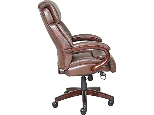 La-Z-Boy Bradley Bonded Leather Executive Chair (Roasted Chestnut)