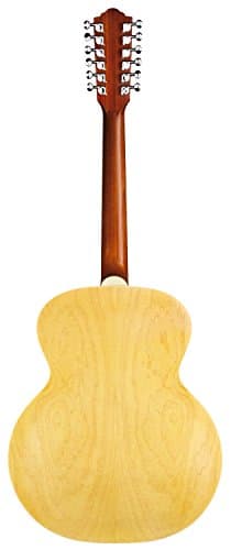 GUILD Guitars F-2512E Maple 12-string Acoustic Guitar, Blonde Jumbo Archback Solid Top, Westerly Collection