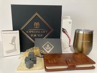 Boxzie Appreciation Gift Box, Gratitude Thank You gifts for Clients, Boss, Employees, Coworkers - Thoughtful Gratitude Boxes for Family and Friends