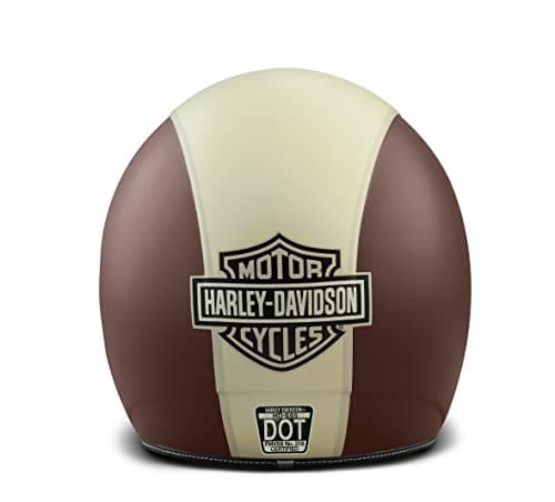 Harley-Davidson Mason's Yard Sun Shield S05 3/4 Helmet with Drop Down Sun Visor - 98177-18VX
