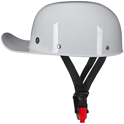 Yesmotor Baseball Style Cap Retro Motorcycle Helmet Unisex-Adult - DOT Approved