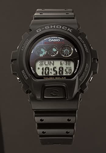 G-Shock Casio G-Shock GW6900-1 Men's Tough Solar Black Resin Sport Watch
