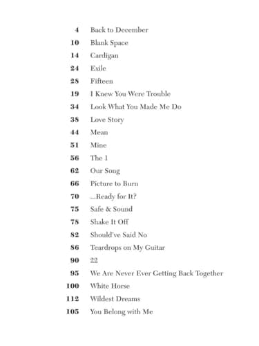 Taylor Swift - Easy Guitar Anthology, 2nd Edition | 23 Songs for Beginners with Chords and Tabs | Pop and Country Guitar Songbook for Acoustic and ... and Fans (Easy Guitar With Notes & Tab)