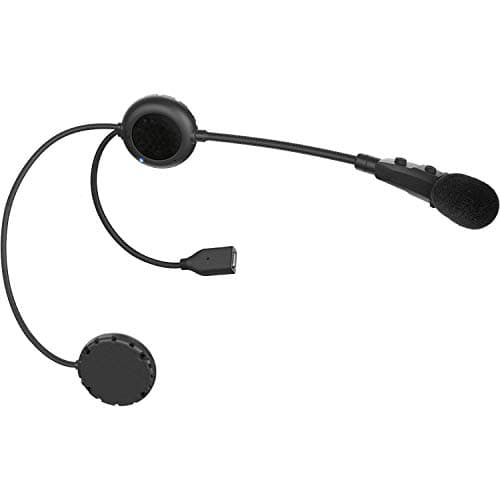 Sena 3S Plus Boom Motorcycle Bluetooth Headset, Black