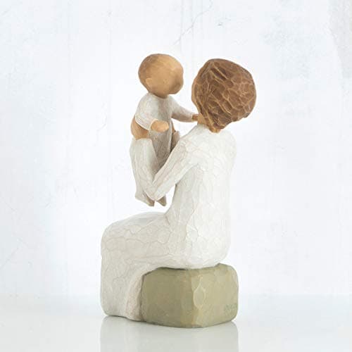 Willow Tree Grandmother, A Unique Love That Transcends The Years, Celebrate New Beginnings, Babies, Families, Loving Relationships Between Parent, Grandparent and Child, Sculpted Hand-Painted Figure