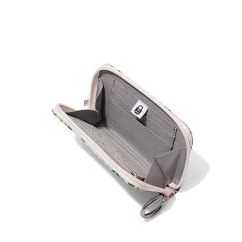 Baggallini Deluxe Card Case - Lightweight 5.5"x3.3" RFID Protected Womens Wallet Card Holder