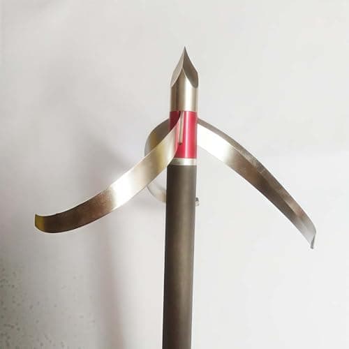 Turkey Hunting Broadhead for Archery - 125 Grain 3 Pack Archery Arrow Tips for Crossbow, Recurve, Compound Bow.
