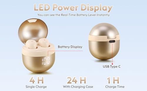 Nsiucion Smallest Sleep Earbuds for Side Sleepers, [Upgrade 2026 Version] Ultra-Comfort & Lightweight Wireless Mini Sleep Headphones, No Low Battery Beep Noise Isolation Ear Buds for Sleeping Working