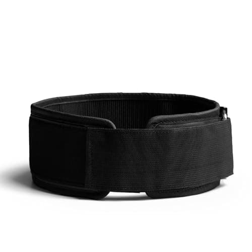 Gymreapers Quick Locking Weight Lifting Belt for Men Gym Belt for Powerlifting Deadlift Belt with 4 Inch Neoprene Metal Buckle Back Support Weightlifting Belt Women