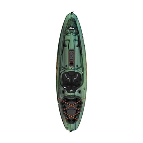 Pelican Sentinel 100X - Angler Sit on top Fishing Kayak - Lightweight - Ergolounge™ Seating System