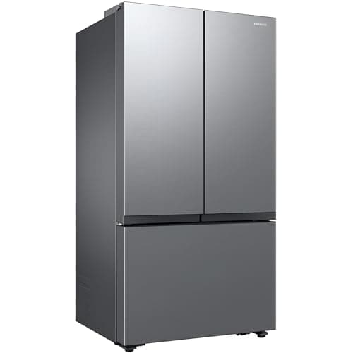 Samsung 27 Cu. Ft. Smart 3-Door French Door Counter-Depth Refrigerator with Dual Auto Ice Maker, All-Around Cooling, Stainless Steel