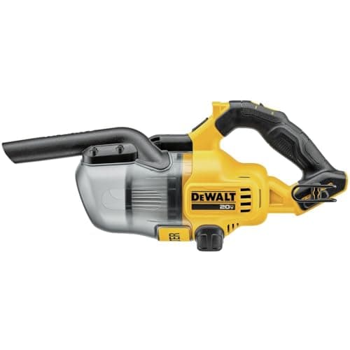 DEWALT 20V Handheld Vacuum Cordless, Car Vacuum with HEPA Filter, 6 Attachments and LED Light, High Performance Dry Only Small Shop Vac, Battery Not Included (DCV501HB)