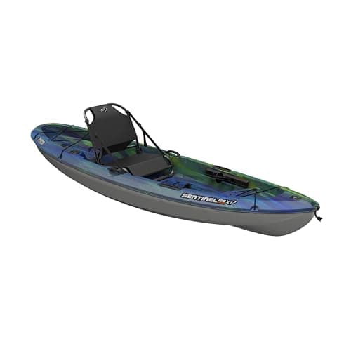 Pelican Sentinel 100XP - Angler Sit on top Fishing Kayak - Lightweight - Ergocast XP™ Seating System - 10 ft