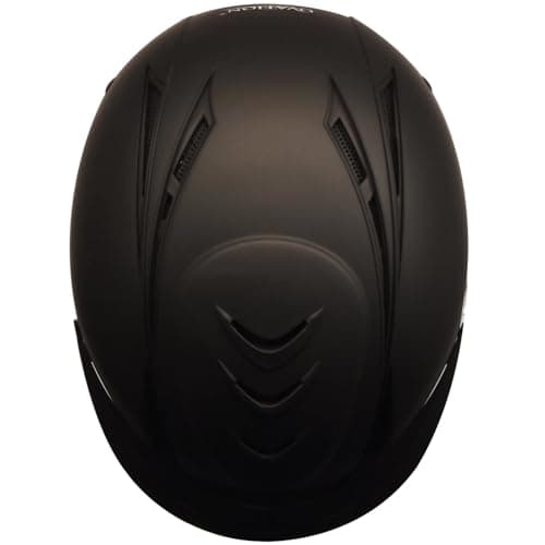 OVATION Adult Deluxe Schooler Riding Helmet - Lightweight Breathable Adjustable Equestrian Safety Helmet w/Removable Liner