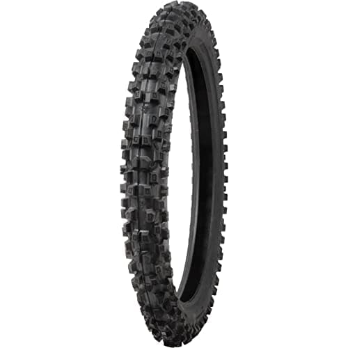 Tusk EMEX T-45® Front & Rear Tire Set 90/100x21 & 110/100x18 – Intermediate/Hard Terrain Knobby Off-Road Dirt Bike Tires for Motocross, Trail, and Enduro Riding