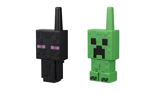Minecraft Walkie Talkies for Kids, Static Free and Extended Range Indoor and Outdoor Toys for Kids (Minecraft)