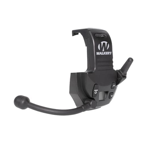 WALKER'S Razor Walkie Talkie Attachment - 22 Channels 3 Miles Range Distance Voice-Activated Handsfree Communication Device for Razor Shooting Muffs, 3 AAA Batteries Included