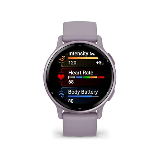 Garmin vívoactive 5, Health and Fitness GPS Smartwatch, AMOLED Display, Up to 11 Days of Battery, Orchid