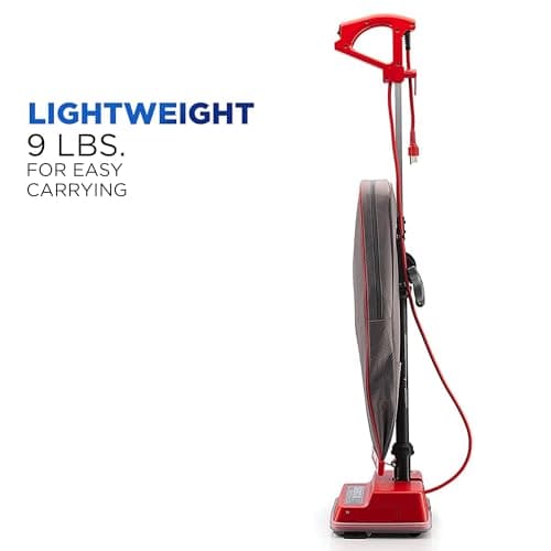 Oreck Commercial Professional Vacuum Cleaner, Bagged Upright Vac for Carpets and Hard Floor, Lightweight, Dual Speed Settings, Powerful Vacuum Cleaners for Commercial Use