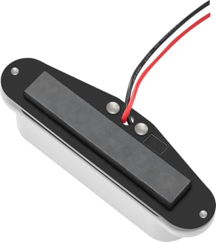 Pareschi 3-Pack Single Coil Pickups for Strat Guitar, Vintage Tone, Easy Install, Suitable for Stage/Recording/Practice Multiple Scenarios (White)