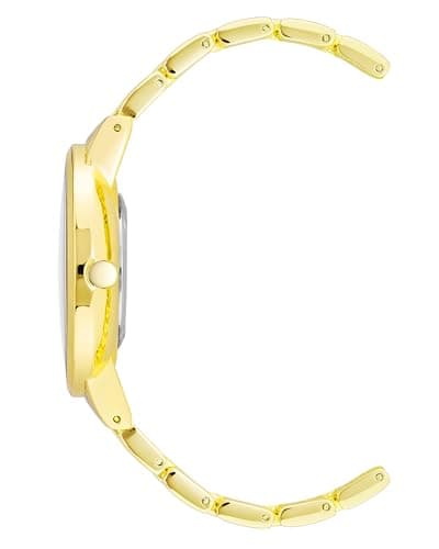 Nine West Women's Crystal Accented Bracelet Watch