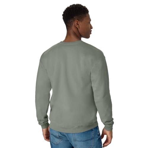 Hanes Men's Ecosmart Fleece Sweatshirt, Pullover Crewneck Sweatshirt, Big & Tall, 1 or 2 Pack