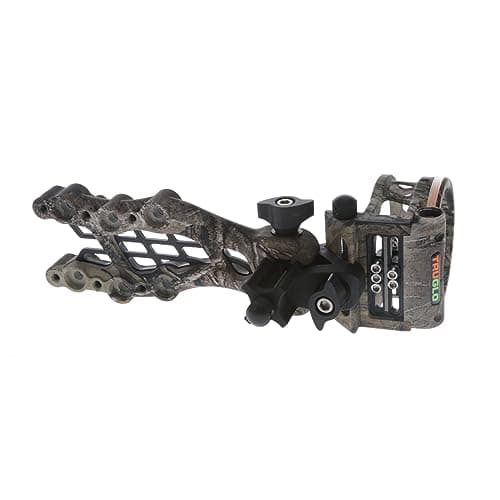 TRUGLO Carbon Hybrid Ultra Lightweight Micro-Adjustable 5-Pin Hunting Bow Sight