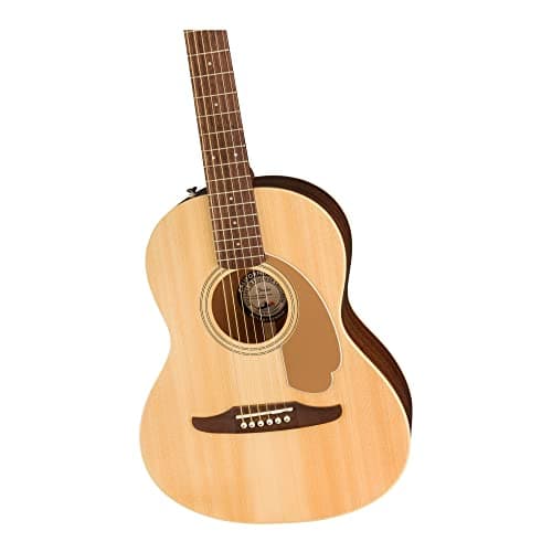 Fender Sonoran Mini Acoustic Guitar, with 2-Year Warranty, Natural, Rosewood Fingerboard, with Gig Bag