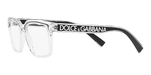 Dolce&Gabbana Dolce & Gabbana DG 5101 3133 Crystal Plastic Square Eyeglasses 52mm