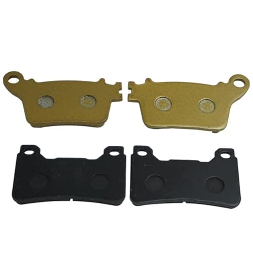 Front And Rear Brake Pads For Motorcycle Models 2006-2016 1000cc Sport Bikes 2009-2016 Adjustable Performance Brake Components(GRAY)