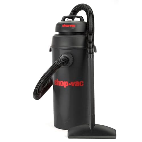 Shop-Vac 9522205 5 Gallon 5.5 Peak HP Hangup Wet/Dry Vacuum, 1.25 Inch Diameter x 18 Foot Hose, 6 Foot Cord, Wall Mount Included, Ideal for Garage, Workshop & Home