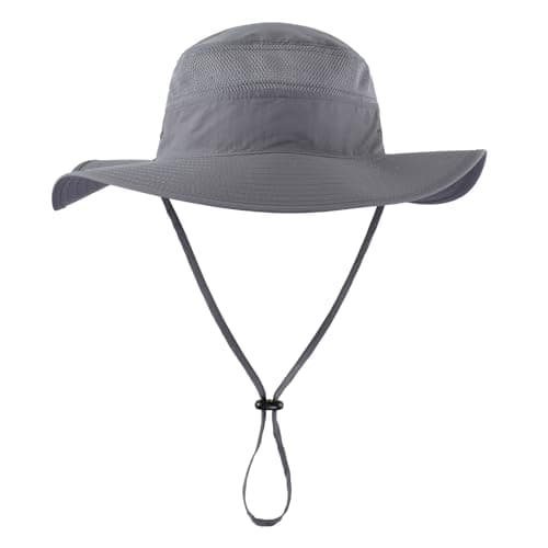 Home Prefer UPF 50+ Men's Sun Hat Wide Brim Bucket Hat UV Protection Hat for Mens Womens Beach Safari Gardening Golf Fishing