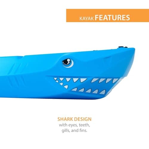 Lifetime Lifetime Shark Youth Kayak with Paddle