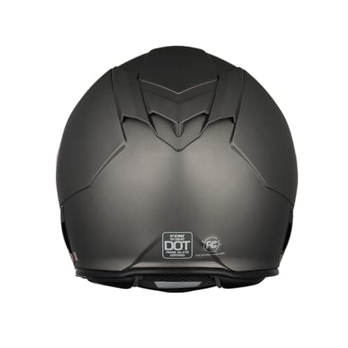 VCAN Bluetooth Integrated Full Face Motorcycle Helmet with Dual Visor