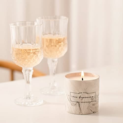 Freejac House Warming Gifts New Home Housewarming Gift for Women Men Friend New Home Gift Ideas New Homeowner Gifts House Warming Decoration Party Decor Porcelain Ceramics Scented Candle B0B66HD4PW