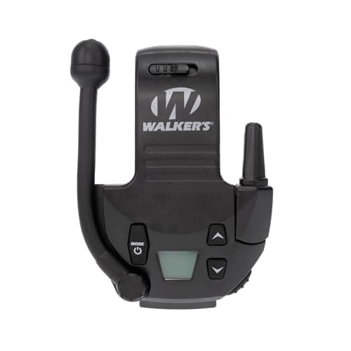 WALKER'S Razor Walkie Talkie Attachment - 22 Channels 3 Miles Range Distance Voice-Activated Handsfree Communication Device for Razor Shooting Muffs, 3 AAA Batteries Included