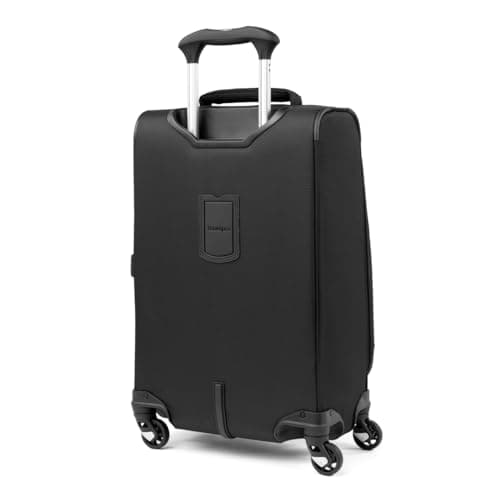 Travelpro Maxlite 5 Softside Expandable Luggage with 4 Spinner Wheels, Lightweight Suitcase, Men and Women, International, Black, Carry-on 21-Inch