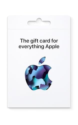App Store, iTunes, iPhone, iPad, AirPods, MacBook, accessories and more - Design may vary - $100 Apple Physical Gift Card B08DLS6LK7