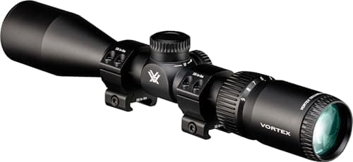 Vortex Triumph HD 3-9x40 Second Focal Plane, 1-inch Tube Riflescope Kit - Dead-Hold BDC (MOA) Reticle, 1" Hunter Rings - 0.90" Low Height, Neoprene Cover - Unlimited, Unconditional Warranty
